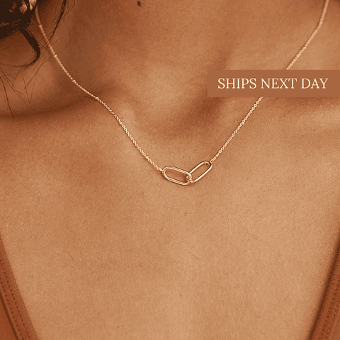 Eternity Necklace In 925 Sterling Silver