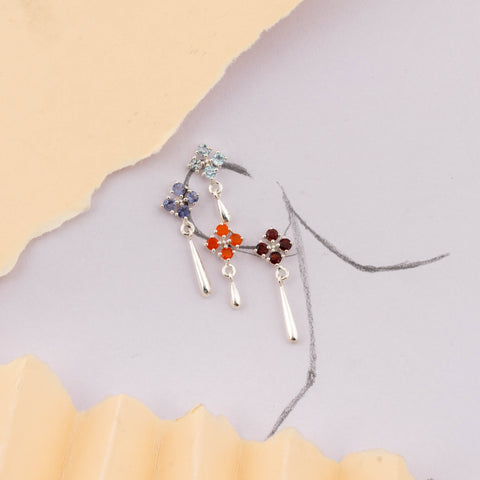 Stud Earrings 925 Sterling Silver (Variations Available)