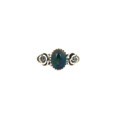Gemstone Stud Ring 925 Sterling Silver (variations Available)