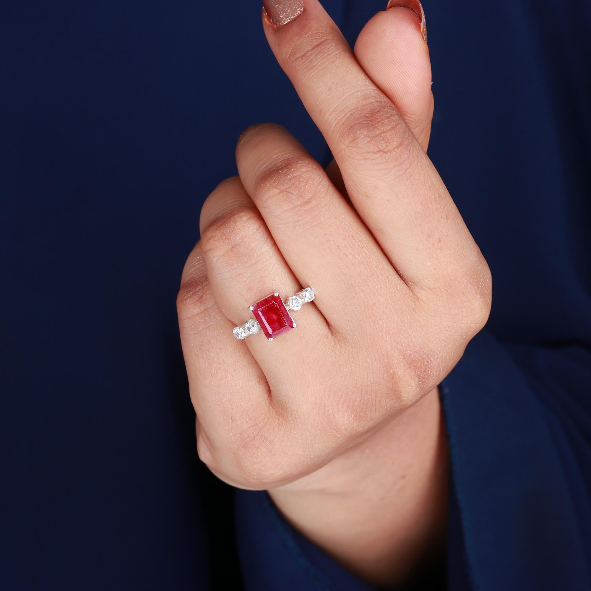 Ruby (Manik) Ring - Main Image