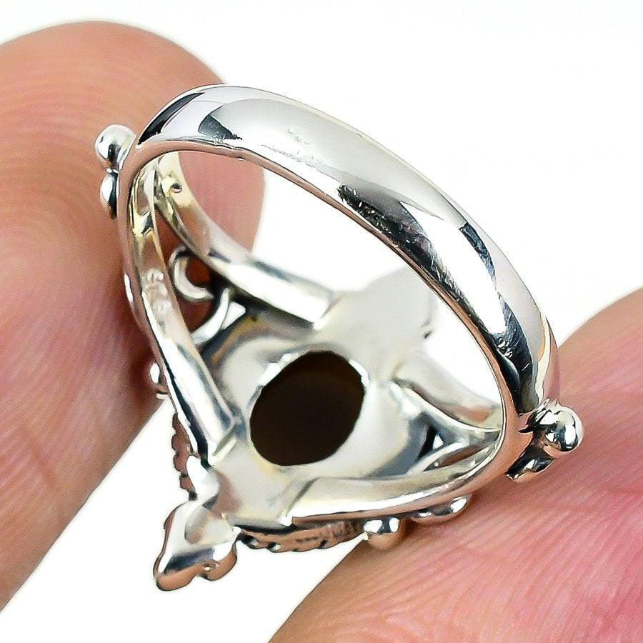 Black Onyx Gemstone Ring