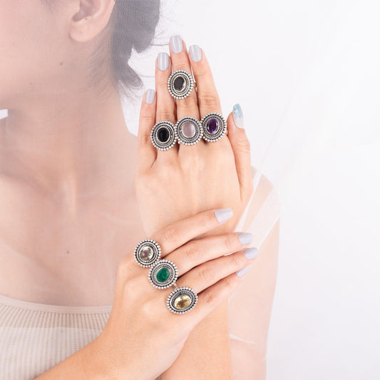 Birth Stone Jewelry/Sterling silver Handmade Rings/Birthstone Ring/Gemstone Ring