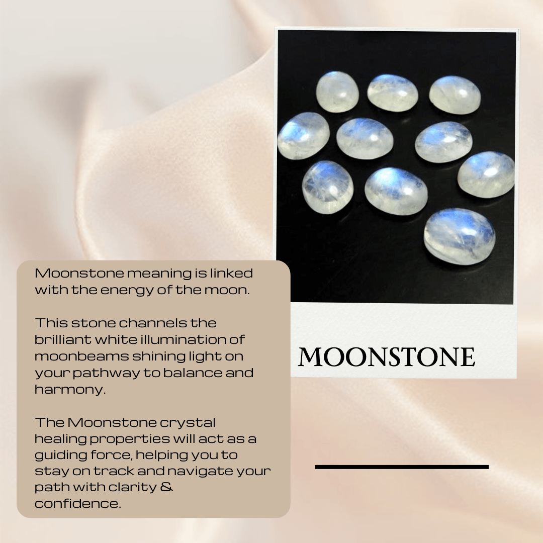 White Moonstone Crystal Meaning Buy Original Rainbow Moonstone