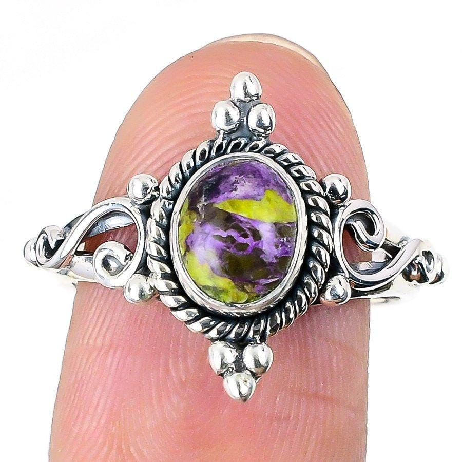 Atlantisite Gemstone Handmade 925 Solid Sterling Silver Jewelry Ring